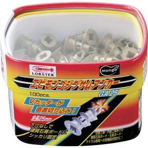 ロブテックス モンゴジプサムアンカー25mm(100本入リ) GA25