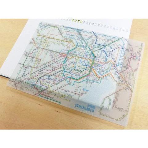 東京カートグラフィック 鉄道路線図下敷き 首都圏 日本語 RSSJ